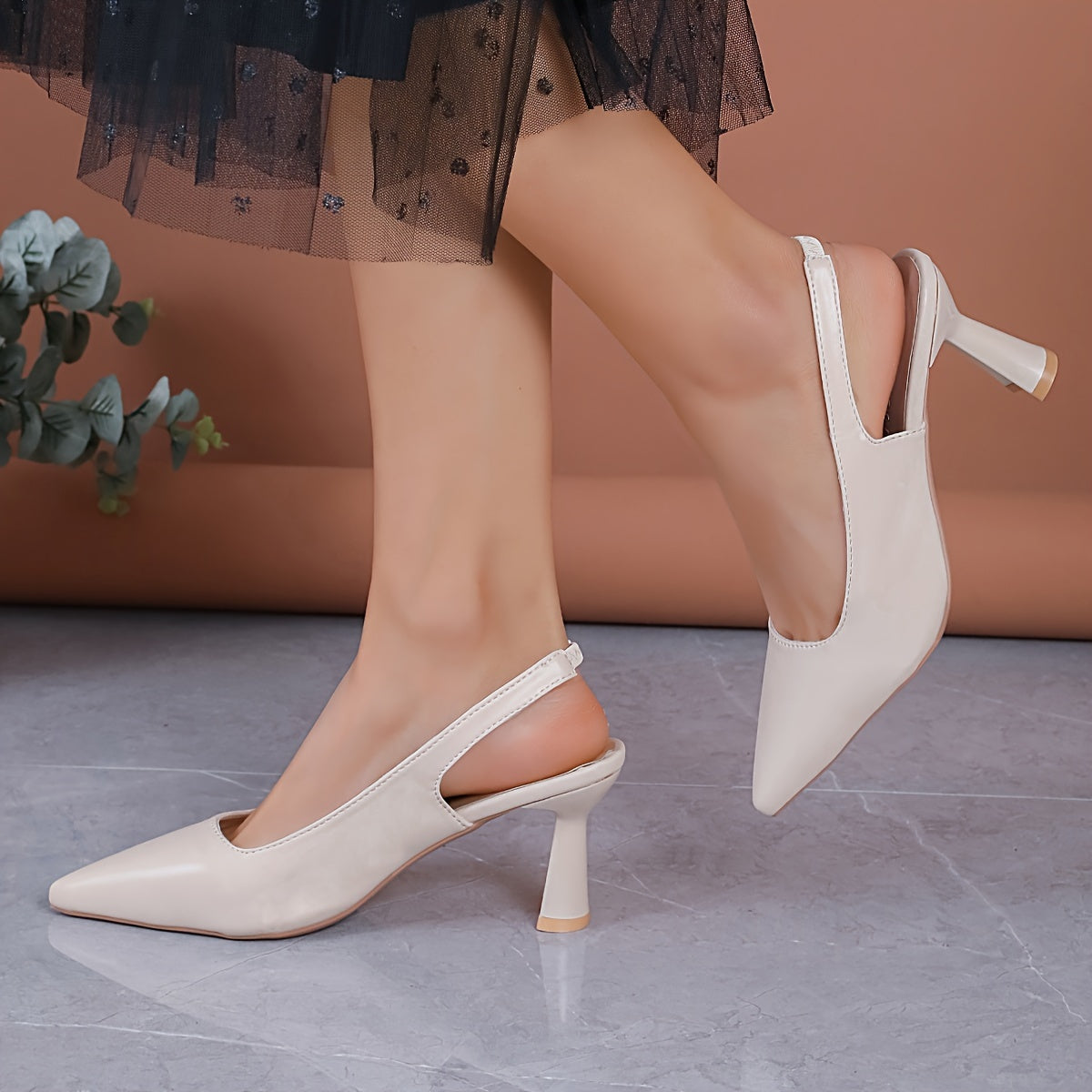 Sophia™ | Elegant Heels Slingback