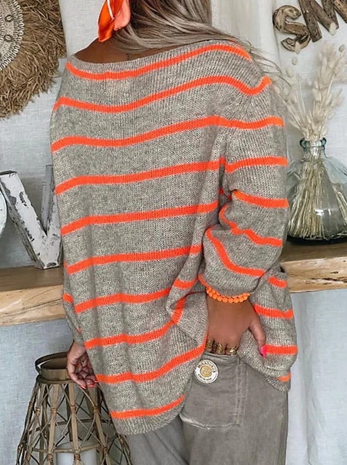 Ubalda - Stribet sweater