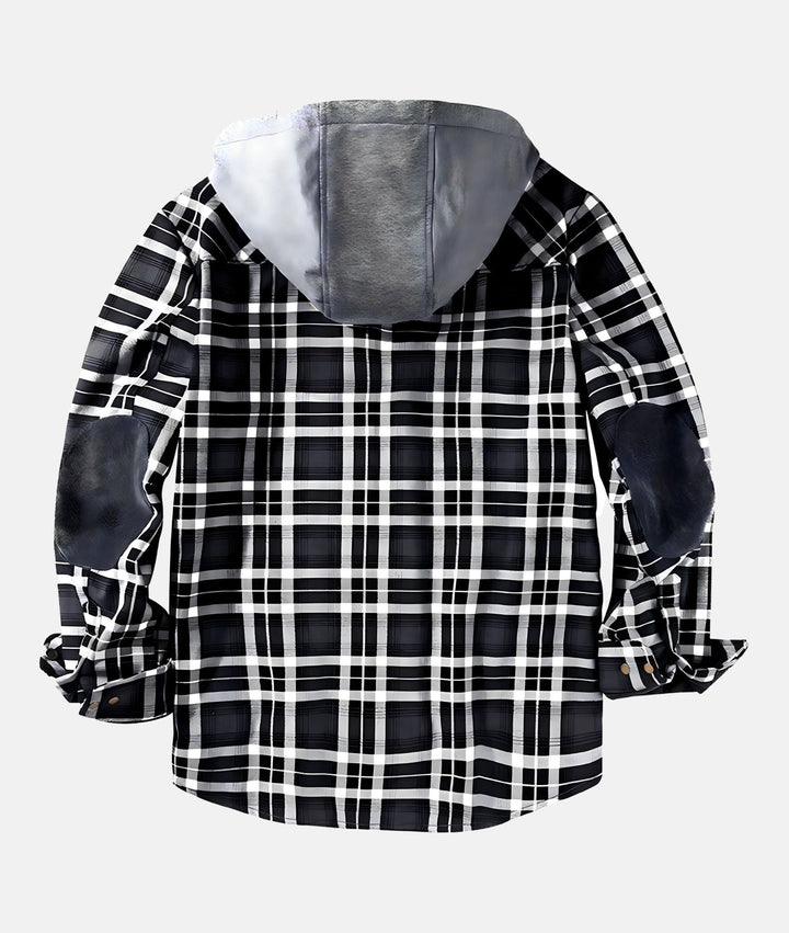 Ternet flanneljakke