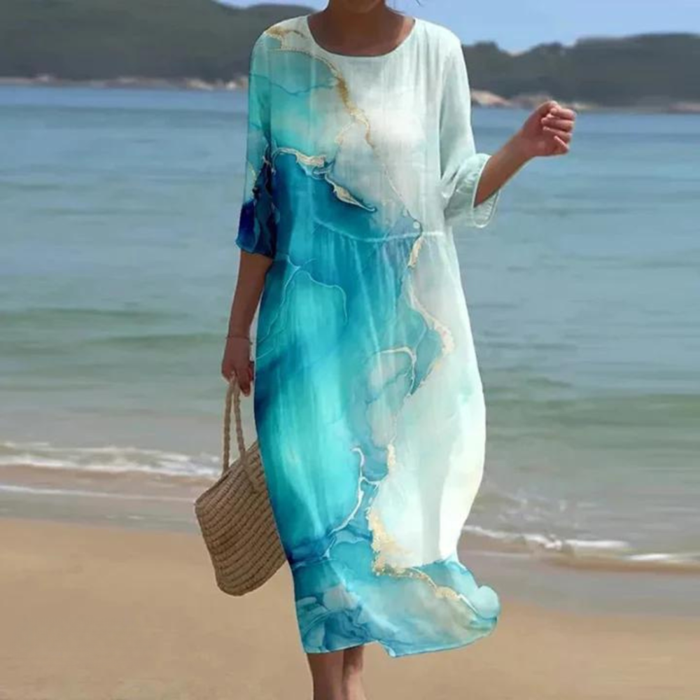 Marina - Summer Printed Dress