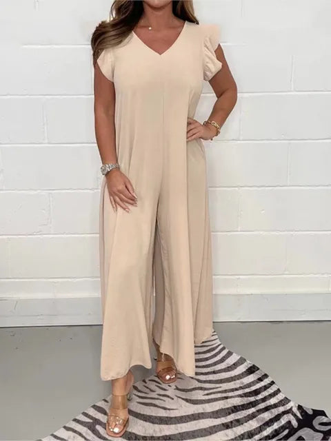 Sabrina™ Jumpsuit med vide ben