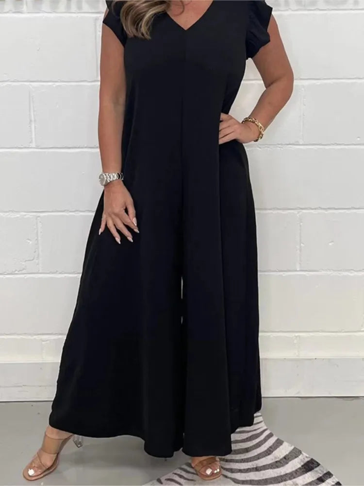 Sabrina™ Jumpsuit med vide ben