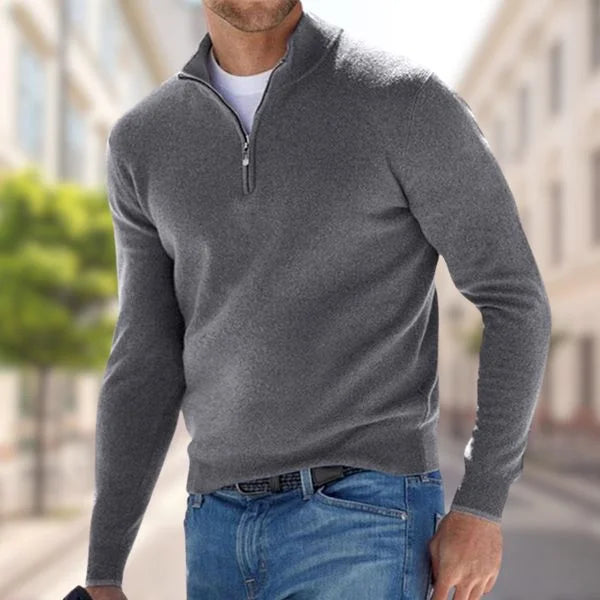 Provozo™ | Sweatshirt med lynlås
