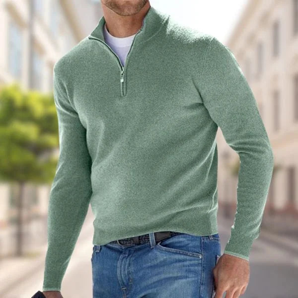 Provozo™ | Sweatshirt med lynlås