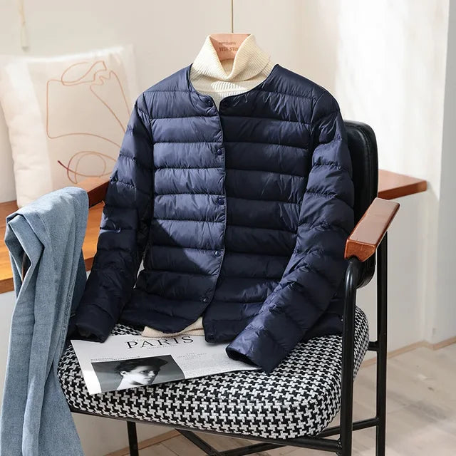 Alina™ | Elegant efterårsfrakke