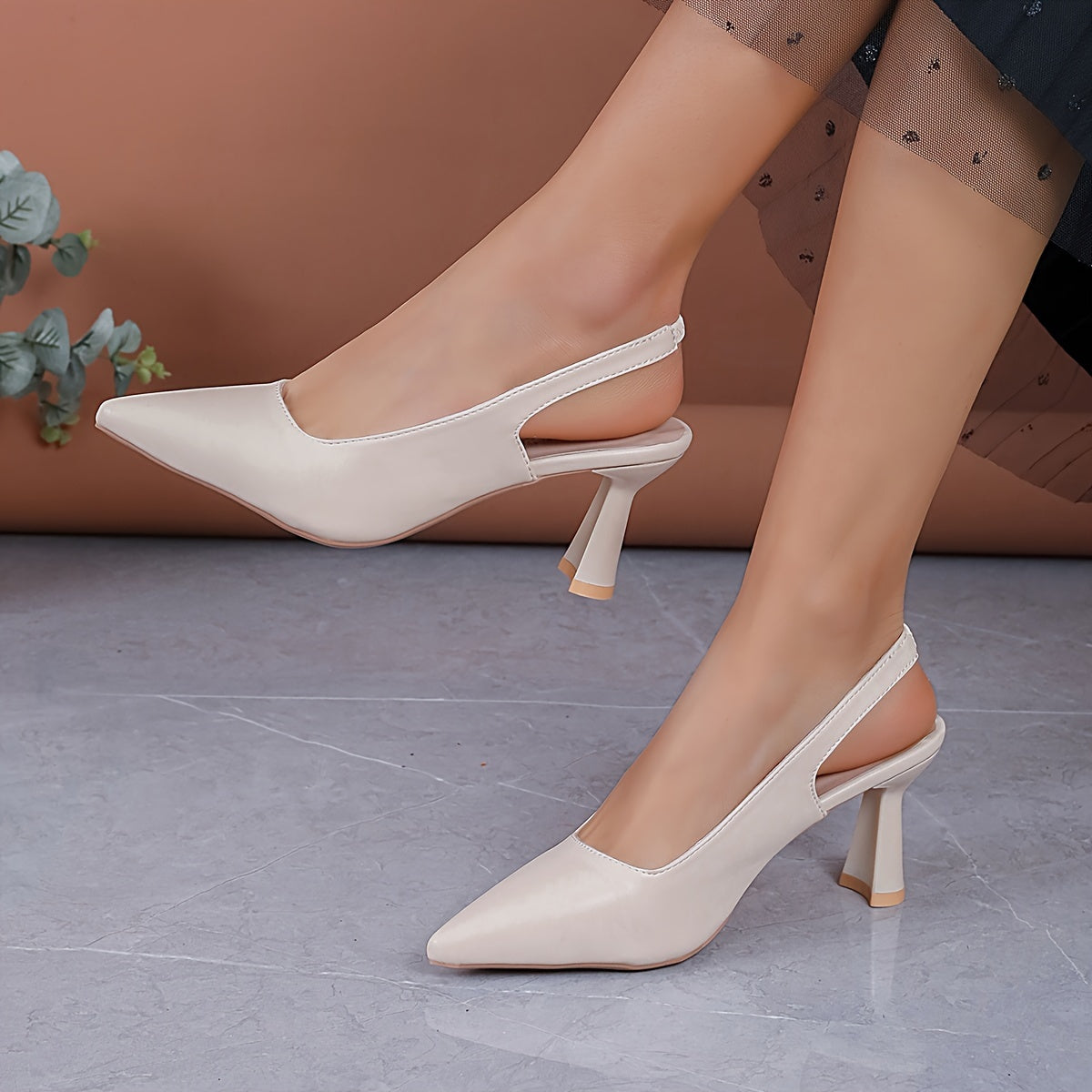 Sophia™ | Elegant Heels Slingback