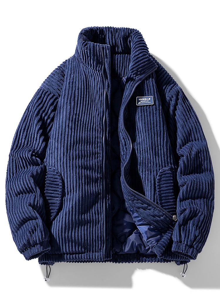 Robin™ - Foret Stribet Corduroy-Frakke