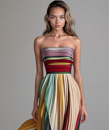 Talma™ | Effortless Strapless A-Line Dress